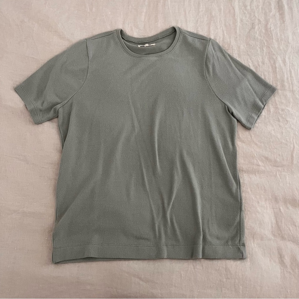 Madewell Dreamiest Knit Tee Size Small in Forgotten Landscape